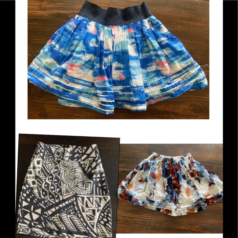 3 skirts size XS